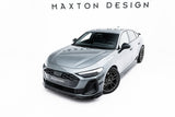 Frontlippe / Frontsplitter / Frontansatz für Audi A5 S-Line B10 Limousine / Avant von Maxton Design