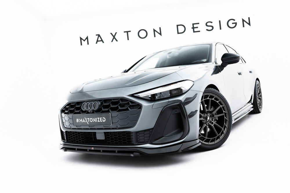 Frontlippe / Frontsplitter / Frontansatz für Audi A5 S-Line B10 Limousine / Avant von Maxton Design