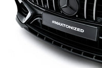 Frontlippe / Frontsplitter / Frontansatz V.1 für Mercedes-AMG C63 Limousine / T-Modell W206 / S206 von Maxton Design
