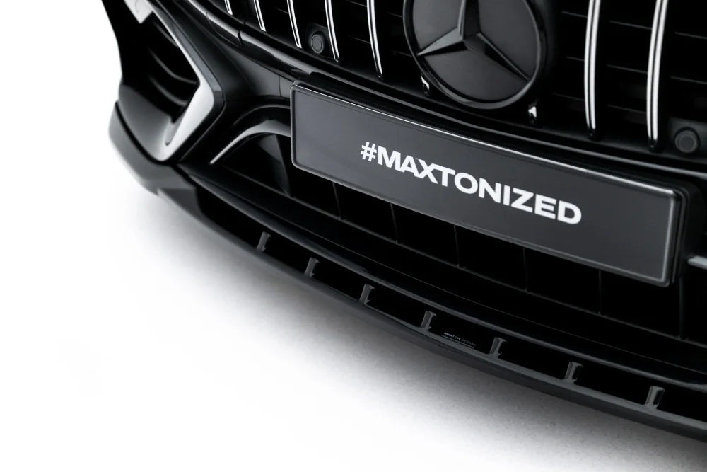 Frontlippe / Frontsplitter / Frontansatz V.1 für Mercedes-AMG C63 Limousine / T-Modell W206 / S206 von Maxton Design