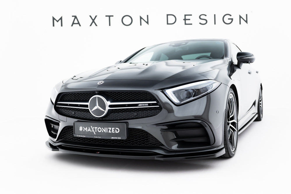 Frontlippe / Frontsplitter / Frontansatz V.1 für Mercedes CLS 53 AMG C257  von Maxton Design