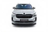 Frontlippe / Frontsplitter / Frontansatz V.1 für Skoda Kodiaq Sportline Mk2 von Maxton Design