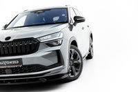 Frontlippe / Frontsplitter / Frontansatz V.1 für Skoda Kodiaq Sportline Mk2 von Maxton Design