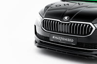 Frontlippe / Frontsplitter / Frontansatz V.1 für Skoda Superb Mk4 von Maxton Design