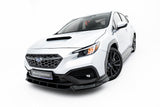 Frontlippe / Frontsplitter / Frontansatz V.1 für Subaru WRX STI Mk2 von Maxton Design