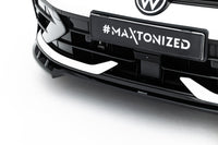 Frontlippe / Frontsplitter / Frontansatz V.1 für Golf R Variant Mk8 Facelift von Maxton Design
