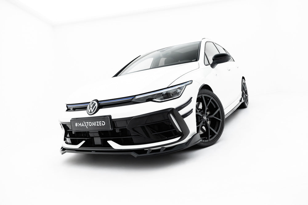 Frontlippe / Frontsplitter / Frontansatz V.1 für Golf R Variant Mk8 Facelift von Maxton Design