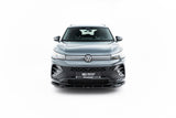 Frontlippe / Frontsplitter / Frontansatz V.1 für VW Tiguan R-Line Mk3 von Maxton Design