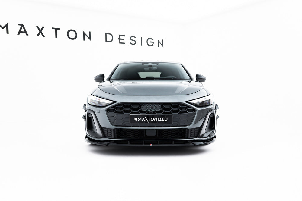 Frontlippe / Frontsplitter / Frontansatz V.2 für Audi A5 S-Line B10 Limousine / Avant von Maxton Design