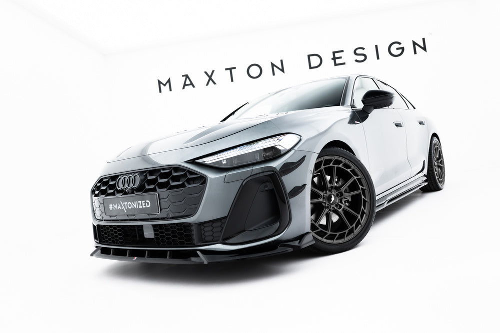 Frontlippe / Frontsplitter / Frontansatz V.2 für Audi A5 S-Line B10 Limousine / Avant von Maxton Design