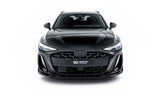 Frontlippe / Frontsplitter / Frontansatz V.2 für Audi A6 S-Line C9 von Maxton Design