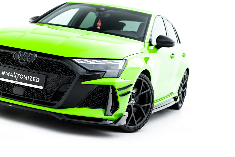 Frontlippe / Frontsplitter / Frontansatz V.2 für Audi RS3 Sportback 8Y Facelift von Maxton Design