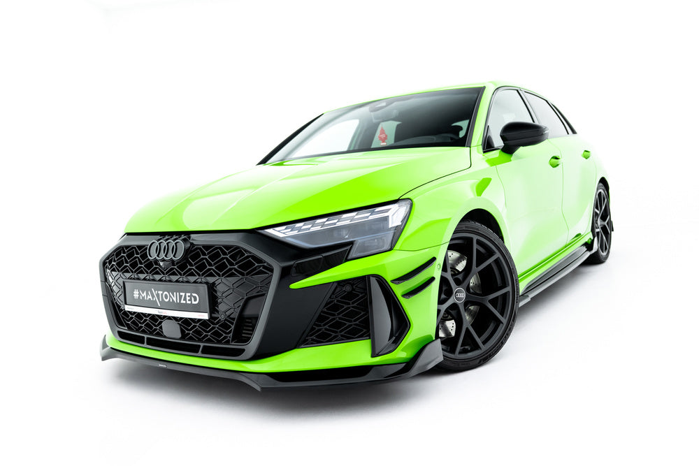 Frontlippe / Frontsplitter / Frontansatz V.2 für Audi RS3 Sportback 8Y Facelift von Maxton Design