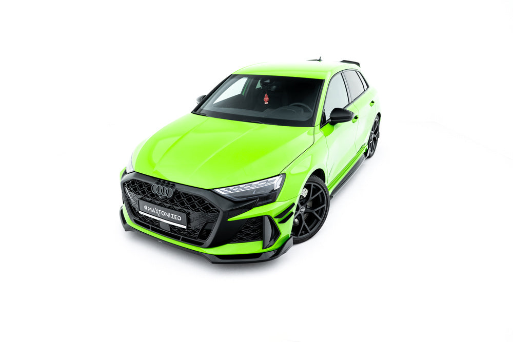 Frontlippe / Frontsplitter / Frontansatz V.2 für Audi RS3 Sportback 8Y Facelift von Maxton Design