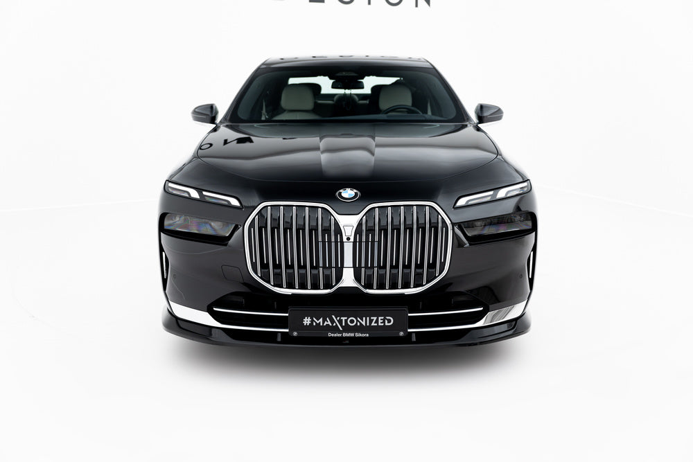 Frontlippe / Frontsplitter / Frontansatz V.2 für BMW 7 G70 von Maxton Design