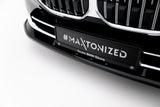 Frontlippe / Frontsplitter / Frontansatz V.2 für BMW 7 G70 von Maxton Design
