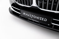 Frontlippe / Frontsplitter / Frontansatz V.2 für BMW 7 G70 von Maxton Design