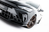 Frontlippe / Frontsplitter / Frontansatz V.2 für Cupra Leon ST / Hatchback Mk1 Facelift von Maxton Design