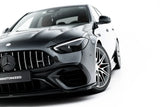 Frontlippe / Frontsplitter / Frontansatz V.2 für Mercedes-AMG C63 Limousine / T-Modell W206 / S206 von Maxton Design