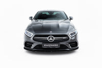 Frontlippe / Frontsplitter / Frontansatz V.2 für Mercedes CLS 53 AMG C257 von Maxton Design