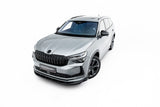 Frontlippe / Frontsplitter / Frontansatz V.2 für Skoda Kodiaq Sportline Mk2 von Maxton Design