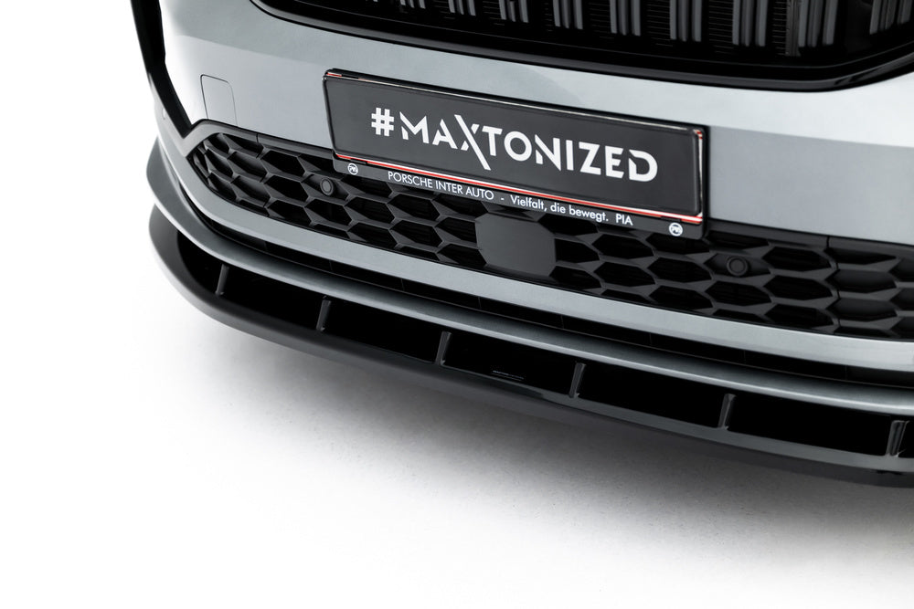 Frontlippe / Frontsplitter / Frontansatz V.2 für Skoda Kodiaq Sportline Mk2 von Maxton Design