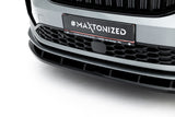 Frontlippe / Frontsplitter / Frontansatz V.2 für Skoda Kodiaq Sportline Mk2 von Maxton Design