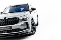 Frontlippe / Frontsplitter / Frontansatz V.2 für Skoda Kodiaq Sportline Mk2 von Maxton Design