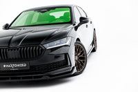 Frontlippe / Frontsplitter / Frontansatz V.2 für Skoda Superb Sportline Mk4 von Maxton Design