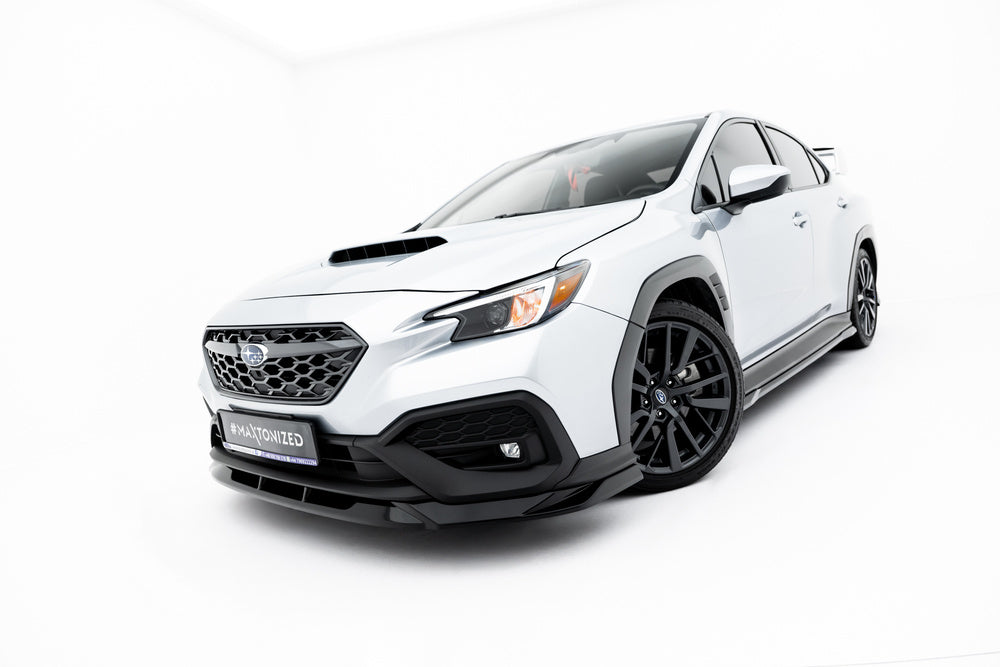 Frontlippe / Frontsplitter / Frontansatz V.2 für Subaru WRX STI Mk2 von Maxton Design