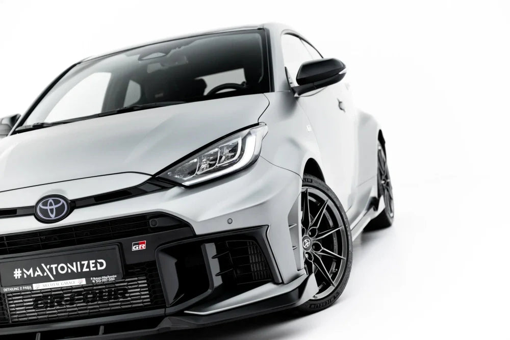 Frontlippe / Frontsplitter / Frontansatz V.2 für Toyota GR Yaris MK4 Facelift von Maxton Design