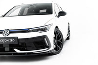 Frontlippe / Frontsplitter / Frontansatz V.2 für Golf R Variant Mk8 Facelift von Maxton Design