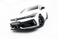 Frontlippe / Frontsplitter / Frontansatz V.2 für Golf R Variant Mk8 Facelift von Maxton Design