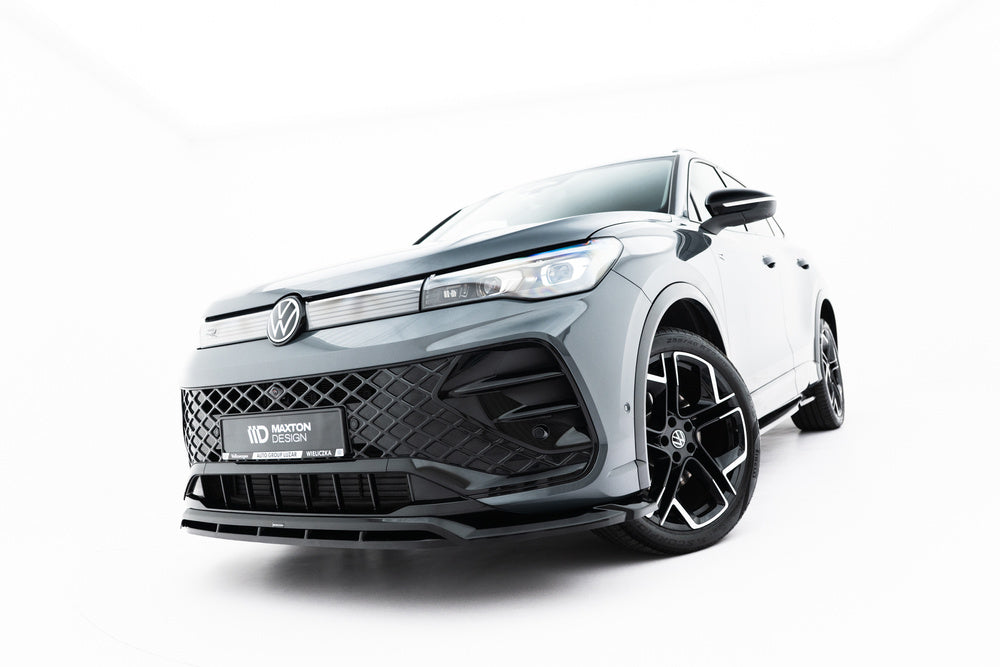 Frontlippe / Frontsplitter / Frontansatz V.2 für VW Tiguan R-Line Mk3 von Maxton Design