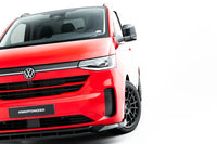 Frontlippe / Frontsplitter / Frontansatz V.2 für VW Transporter T7 von Maxton Design