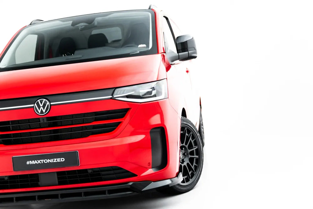 Frontlippe / Frontsplitter / Frontansatz V.2 für VW Transporter T7 von Maxton Design