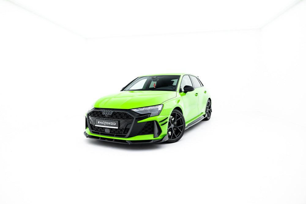 Frontlippe / Frontsplitter / Frontansatz V.3 für Audi RS3 Sportback 8Y Facelift von Maxton Design