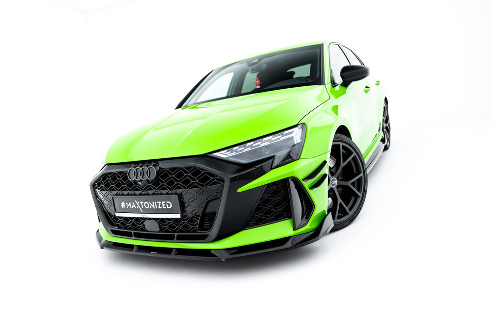Frontlippe / Frontsplitter / Frontansatz V.3 für Audi RS3 Sportback 8Y Facelift von Maxton Design