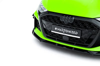 Frontlippe / Frontsplitter / Frontansatz V.3 für Audi RS3 Sportback 8Y Facelift von Maxton Design