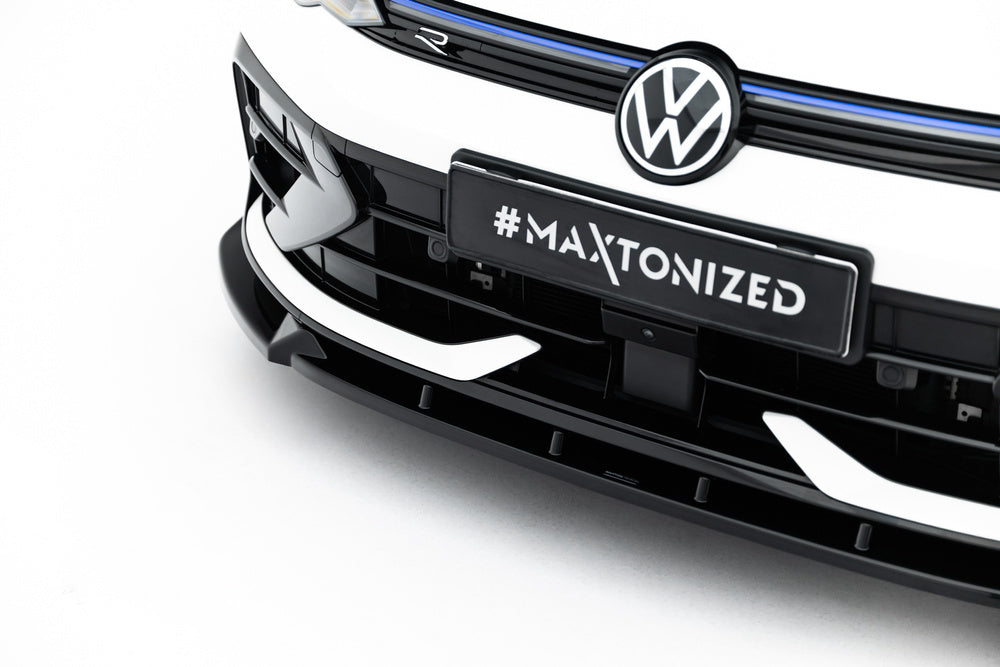 Frontlippe / Frontsplitter / Frontansatz V.3 für Golf R Variant Mk8 Facelift von Maxton Design