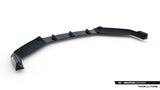 Frontlippe / Frontsplitter / Frontansatz V.4 für BMW 7 G70 M-Paket / M760e / I7 M-Paket von Maxton Design