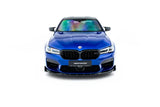 Frontlippe / Frontsplitter / Frontansatz V.4 für BMW M5 F90 Facelift von Maxton Design