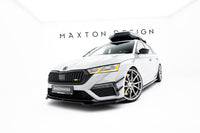 Frontlippe / Frontsplitter / Frontansatz V.4 für Skoda Octavia RS MK4 von Maxton Design