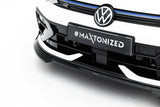 Frontlippe / Frontsplitter / Frontansatz V.4 für Golf R Variant Mk8 Facelift von Maxton Design