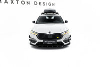Frontlippe / Frontsplitter / Frontansatz V.5 für Skoda Octavia RS MK4 von Maxton Design