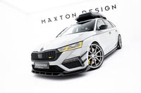 Frontlippe / Frontsplitter / Frontansatz V.5 für Skoda Octavia RS MK4 von Maxton Design