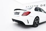 Seitliche Heck Diffusor Erweiterung für Mercedes Benz C-Klasse W205 Limousine AMG Line von Maxton Design