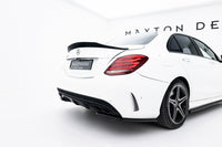 Seitliche Heck Diffusor Erweiterung für Mercedes Benz C-Klasse W205 Limousine AMG Line von Maxton Design
