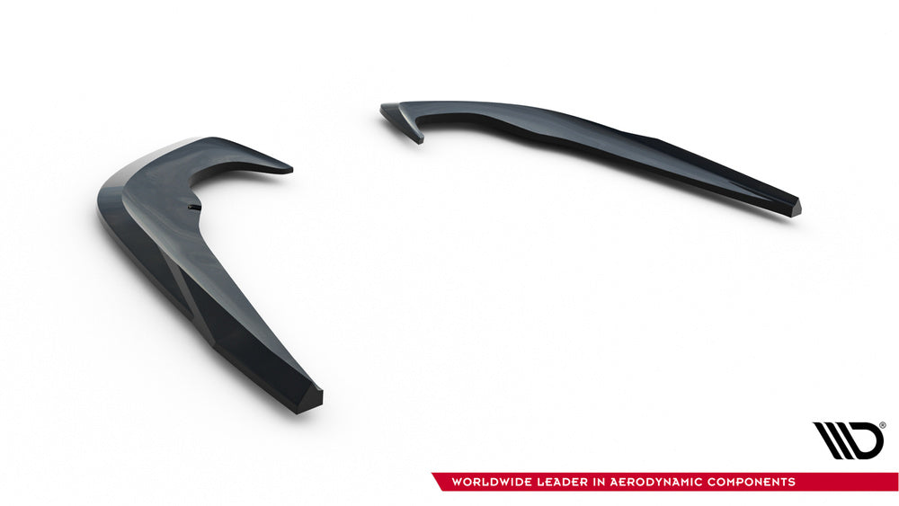 Seitliche Heckdiffusor Erweiterung für Skoda Octavia Sportline Liftback / Combi Mk4 Facelift von Maxton Design