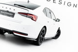 Seitliche Heckdiffusor Erweiterung für Skoda Octavia Sportline Liftback / Combi Mk4 Facelift von Maxton Design